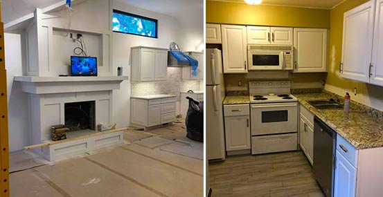 Kitchens, Bathrooms, and Basements Repairs